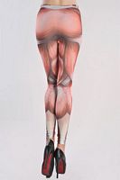 Women's Stretch Muscle Pattern Leggings