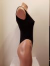 High-Cut Narrow One-Piece with Crotch Opening