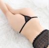 Triple String Heart Lace Thong
