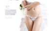 Double String Flower Lace Thong