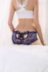 Lace Boyshorts with Butterfly Back