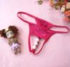 Hot Pink Pearls-On-The-Spot G-String