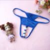 Blue Pearls-On-The-Spot G-String