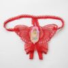 Delicate Butterfly Crotchless G-String